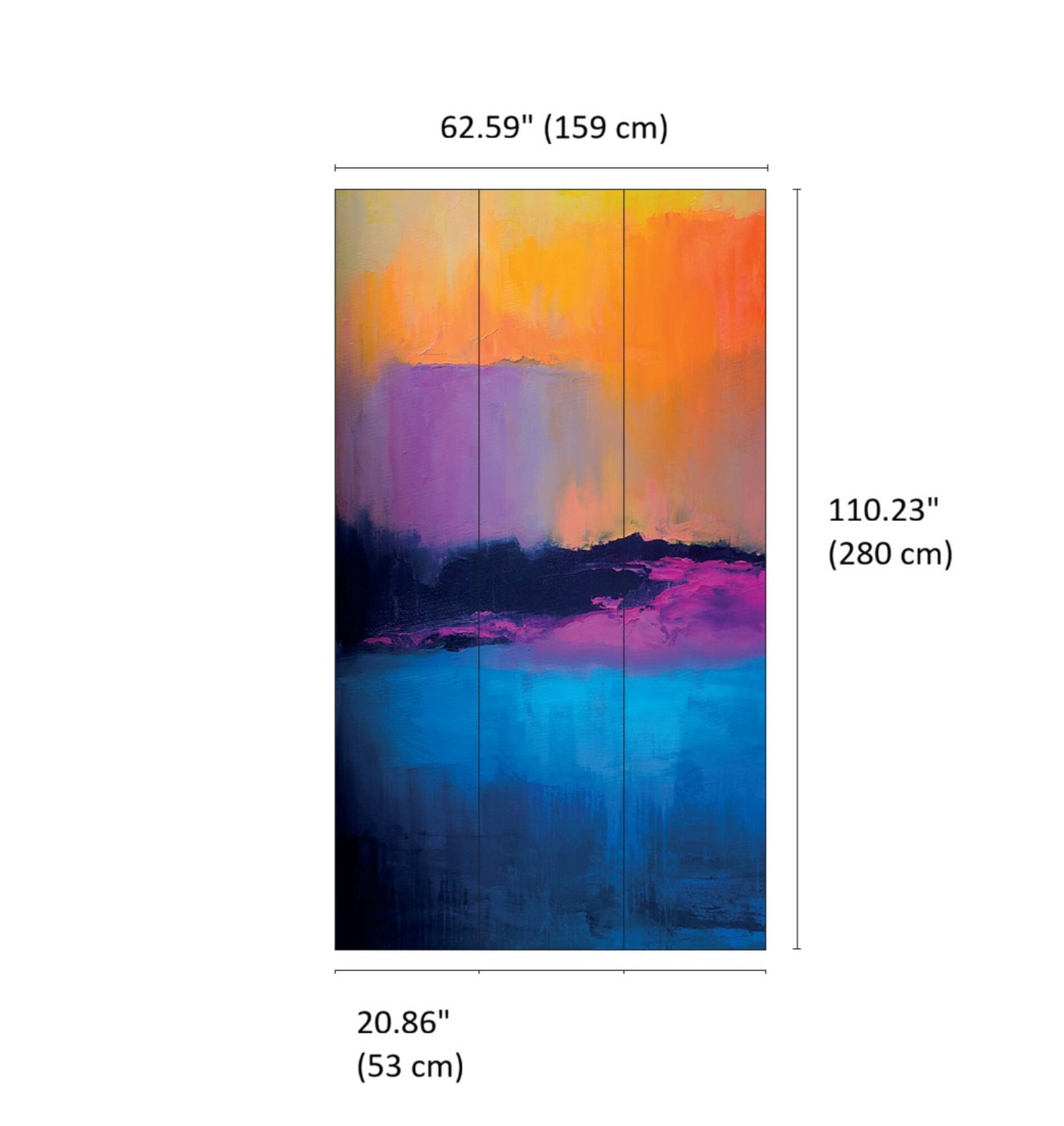 Designs Direct Vivid Mirage Wall Mural